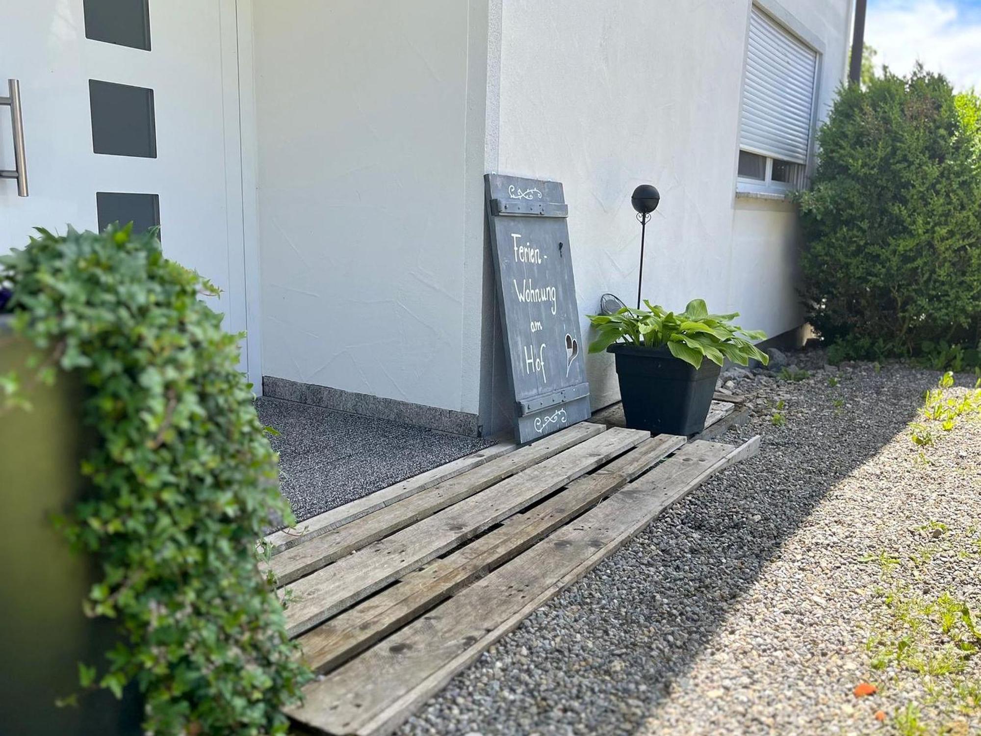 Ferienwohnung Am Hof Zwiefalten Buitenkant foto
