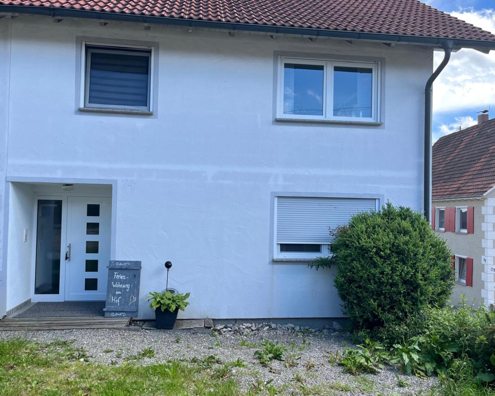 Ferienwohnung Am Hof Zwiefalten Buitenkant foto