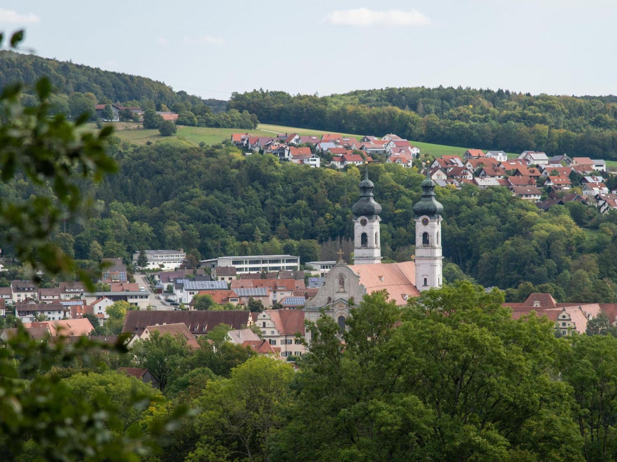 Ferienwohnung Am Hof Zwiefalten Buitenkant foto